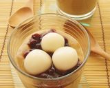 A picture of step 4 of Coffee Pudding Adzuki Shiratama.