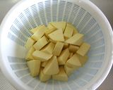 A picture of step 1 of Sweet Potato Jam Rolls.