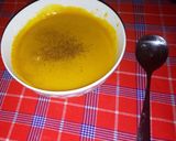A picture of step 7 of Pilau and pumpkin soup.