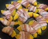 A picture of step 5 of Kabocha Squash & Pork Belly Meat Rolls.