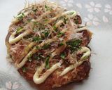 A picture of step 8 of Low-carb Okonomiyaki-Style Koya Tofu.