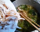 A picture of step 9 of Simple & Tasty Green Onion & Chicken Soup.