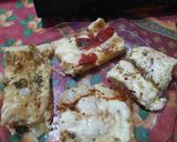 Foto del paso 10 de la receta: La pizza casera que me piden que lleve a la reunión, al brindis