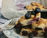 A picture of step 10 of Simple Crunchy-Top Blueberry Cake or Muffins.