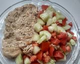 Foto langkah ke 4 dari resep Chicken Steak with Tomato Salad.