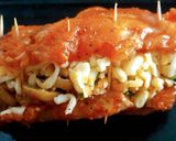 รูปขั้นตอนการทำที่ 2 ของ อกไก่ยัดไส้เห็ดผักโขมชีส mushroom spinach &cheese stuffed chicken