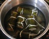 A picture of step 8 of For the New Year Feast - Konbu Seaweed Wrapped Ground Chicken.