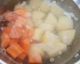 A picture of step 2 of My Mixed Roasted Veg dish. 😁.