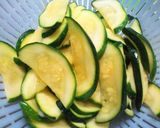 A picture of step 2 of Easy Zucchini Namul.