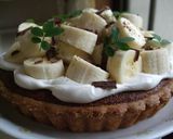 A picture of step 5 of Large Fresh Banana Tart.