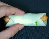 A picture of step 6 of Easy Sausage and Shiso Leaf Gyoza.