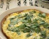 A picture of step 5 of Dill & Cottage Cheese Frittata.