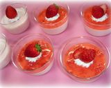 A picture of step 7 of Fluffy Strawberry Mousse with Strawberry Texture.
