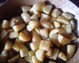 A picture of step 1 of Bacon and potatoes.