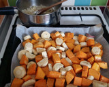 A picture of step 1 of Vickys Roasted Butternut Squash & Parsnip Soup GF DF EF SF NF.