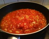 A picture of step 2 of Lasagne with Lentils.