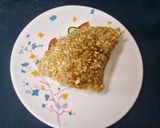 عکس مرحله 8 از دستور لقمه رژیمی تخم مرغ و جودوسرپرک 🍔