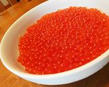 A picture of step 3 of Soy Sauce Marinated Salmon Roe Salmon Rice Bowl.