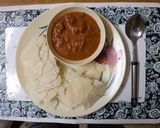 A picture of step 5 of Mangalorean Chicken Gravy with Kori Roti.