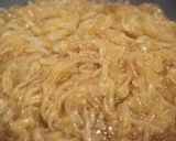 A picture of step 6 of Onion Marmalade in olive oil.