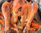 Une image de l'étape 2 de Poulet au four légumineux.