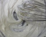 A picture of step 3 of No-bake Mango Cheesecake.