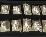 A picture of step 5 of Crab-Filled Crescent Wontons.