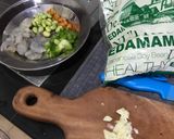 Foto langkah ke 1 dari resep Tumis udang edamame gampang enak cepat #homemadebylita.