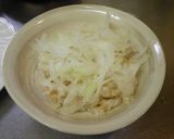 A picture of step 3 of Avocado and Wiener Sausage Teriyaki Rice Bowl.