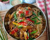Foto langkah ke 5 dari resep Japchae Korea.