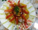 A picture of step 6 of Jhatpat matar chaat.