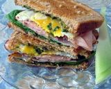 A picture of step 4 of Sandwiches with Pesto Spread.
