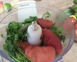 A picture of step 4 of Salsa Verde/ Green Salsa.