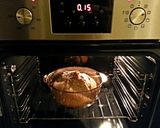 A picture of step 7 of 40% whole wheat bread..