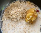 A picture of step 3 of Fruit Custard Oats.