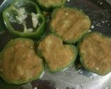 भरवां शिमला मिर्च रिंग्स (Bharwan Capsicum rings recipe in hindi) रेसिपी चरण 3 फोटो
