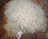 A picture of step 4 of Kofta biryani.