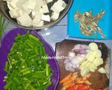 Foto langkah ke 1 dari resep Tumis Tahu Bunga Bawang.