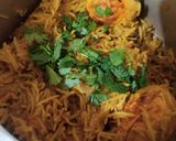 A picture of step 7 of Egg Biryani.