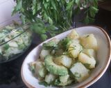 Pas rețetă Salată de cartofi, verde! 2 fotografie