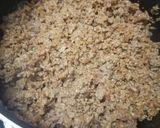 A picture of step 5 of Achari qeema.