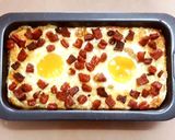 รูปขั้นตอนการทำที่ 5 ของ ผักโขมไข่ดาวอบชีส Baked Spinach