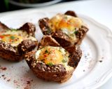 Tojásos reggeli kenyérkosárka recept fázis 3 fotója