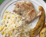 Foto del paso 2 de la receta: Arroz de mazorca y pechuga de pavo