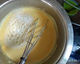 A picture of step 1 of Besan dhokla.
