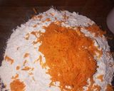 A picture of step 1 of Carrots chapatis #5orlessingridientscontest.