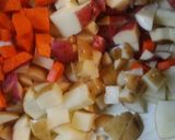 A picture of step 4 of Roasted Cheesy Corn Chowder.