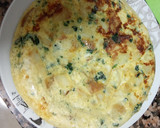Foto del paso 4 de la receta: Tortilla de patatas con espinacas.(A mi manera)