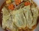 รูปขั้นตอนการทำที่ 5 ของ เกี้ยวน้ำไก่ไส้แตงกวา