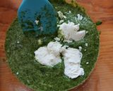 Foto del paso 2 de la receta: Tortitas de amaranto con espinaca y requesón en freidora de aire